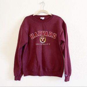 Champion | Harvard University Crew Neck Sweater M